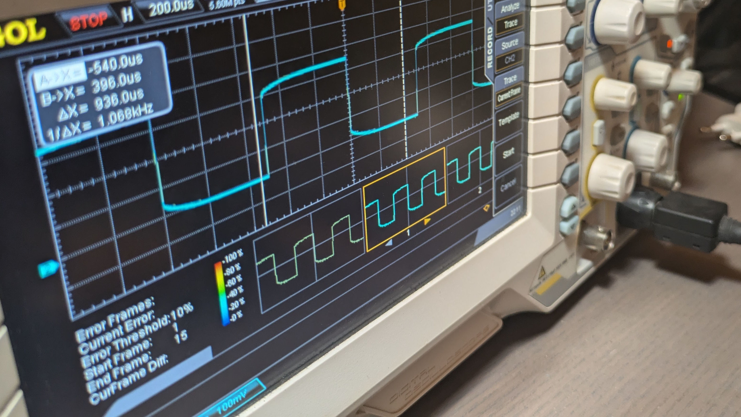 Oscilloscope image